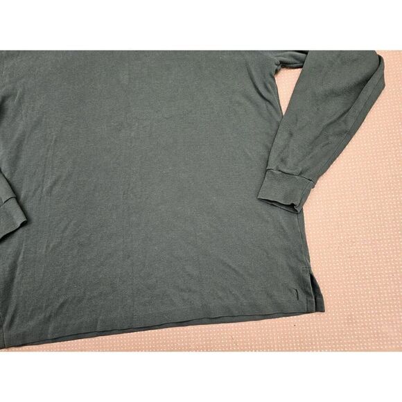 Vintage Polo Ralph Lauren Turtleneck Made In USA Black Green Size Large Mens - Picture 3 of 10